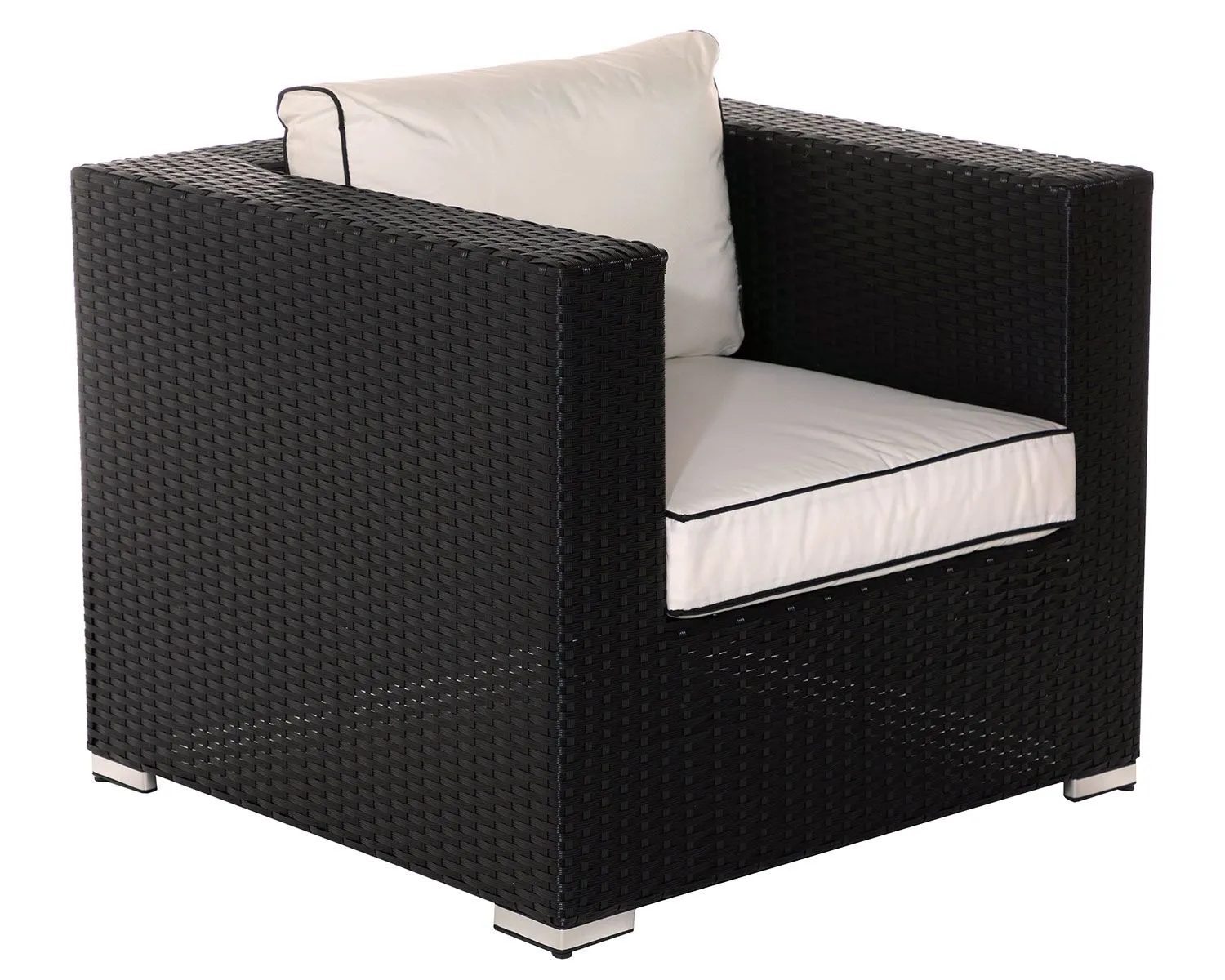 1 Seat Rattan Garden Sofa