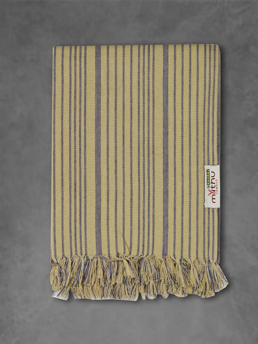 100% Comfort Cotton Stripe Bath Towel 1057 (Pack of 3)