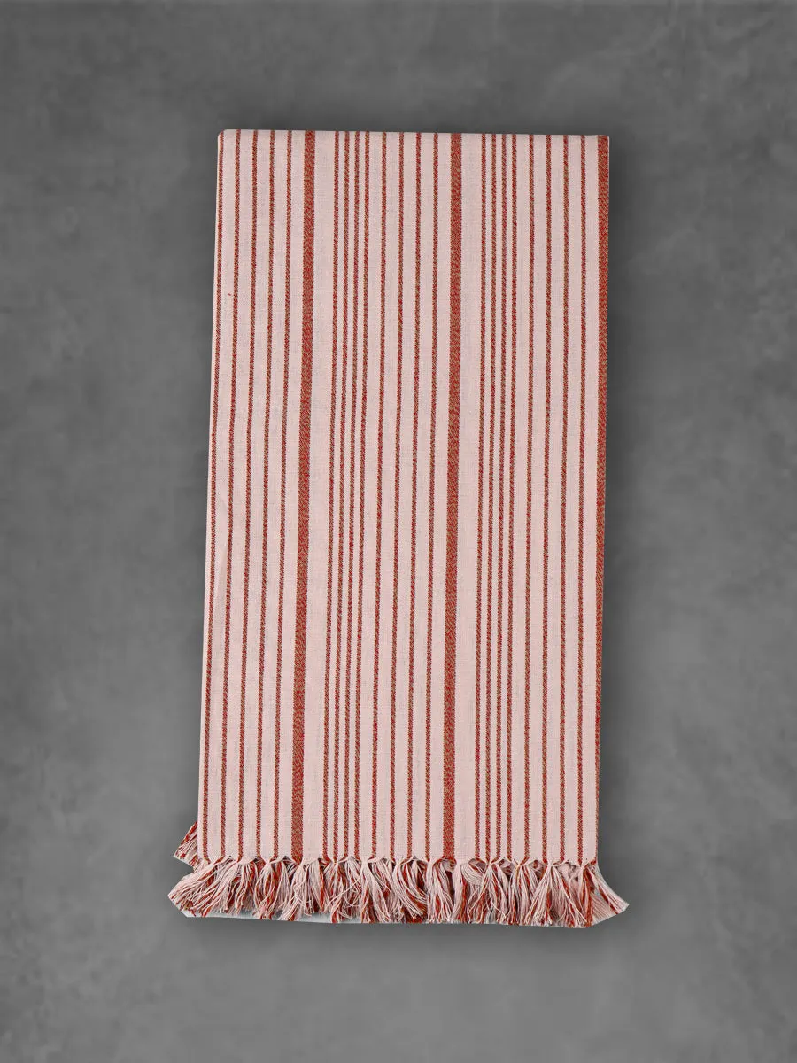 100% Comfort Cotton Stripe Bath Towel 1057 (Pack of 3)