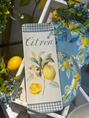 16” Citron Rectangular Platter