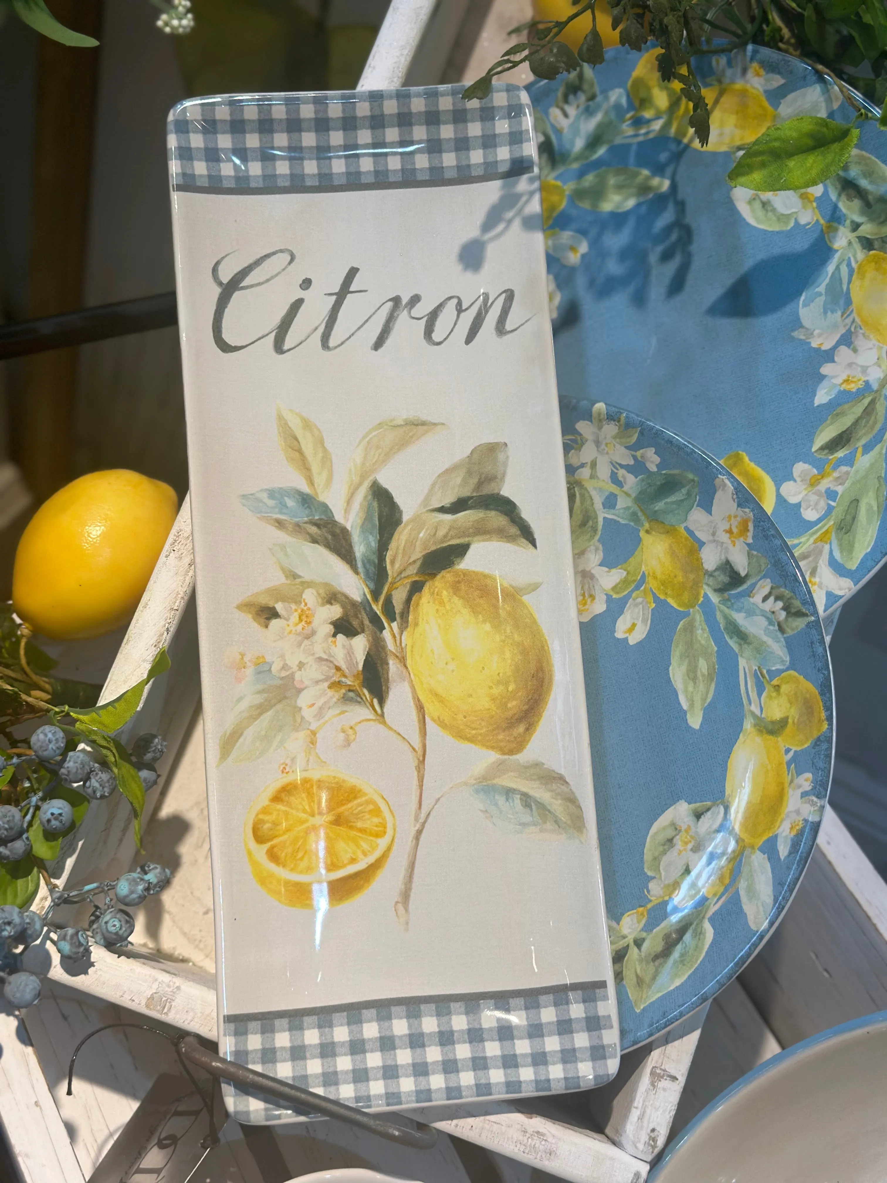 16” Citron Rectangular Platter