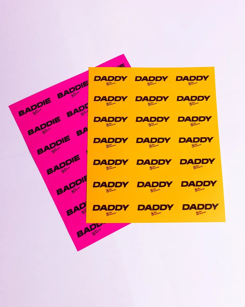 21pc BADDIE Sticker Sheet