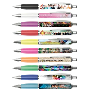 360° Wrap Curvy Pens - Unprinted sample