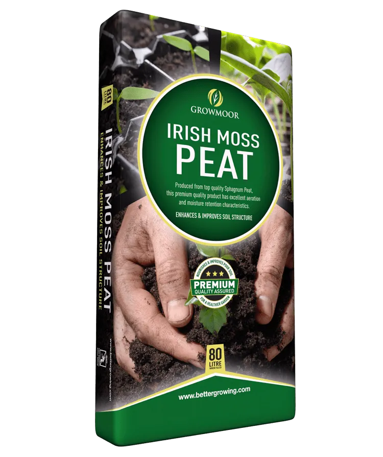 80litre Irish Growmoor Moss Peat