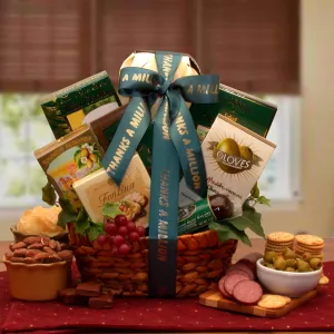 A Gourmet Thank You Gift Basket