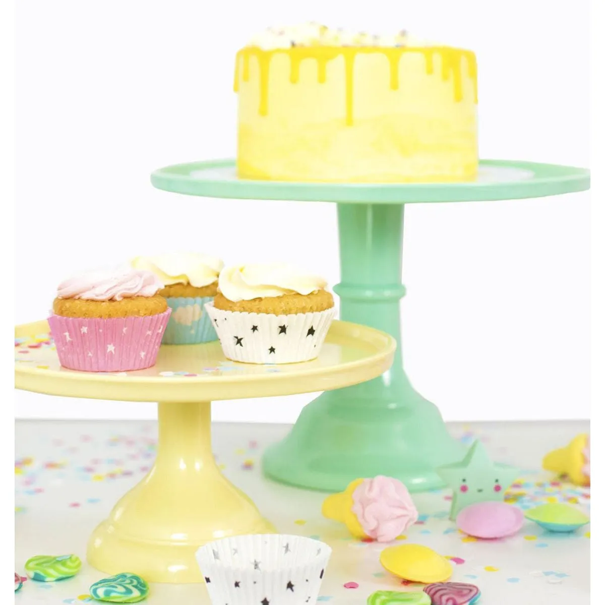 A Little Lovely Company Cake Stand Large - Mint