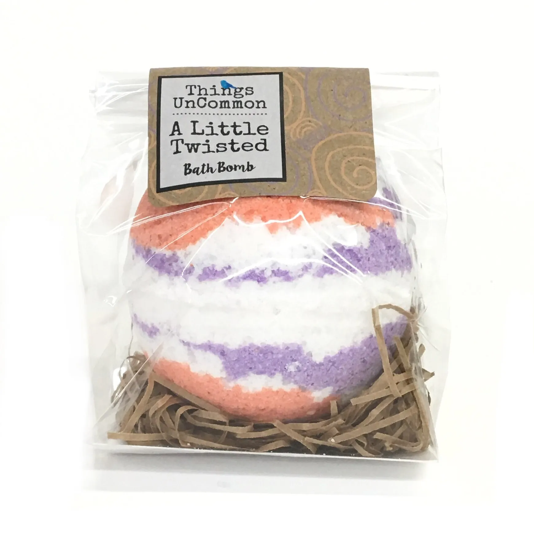 A Little Twisted bath bomb