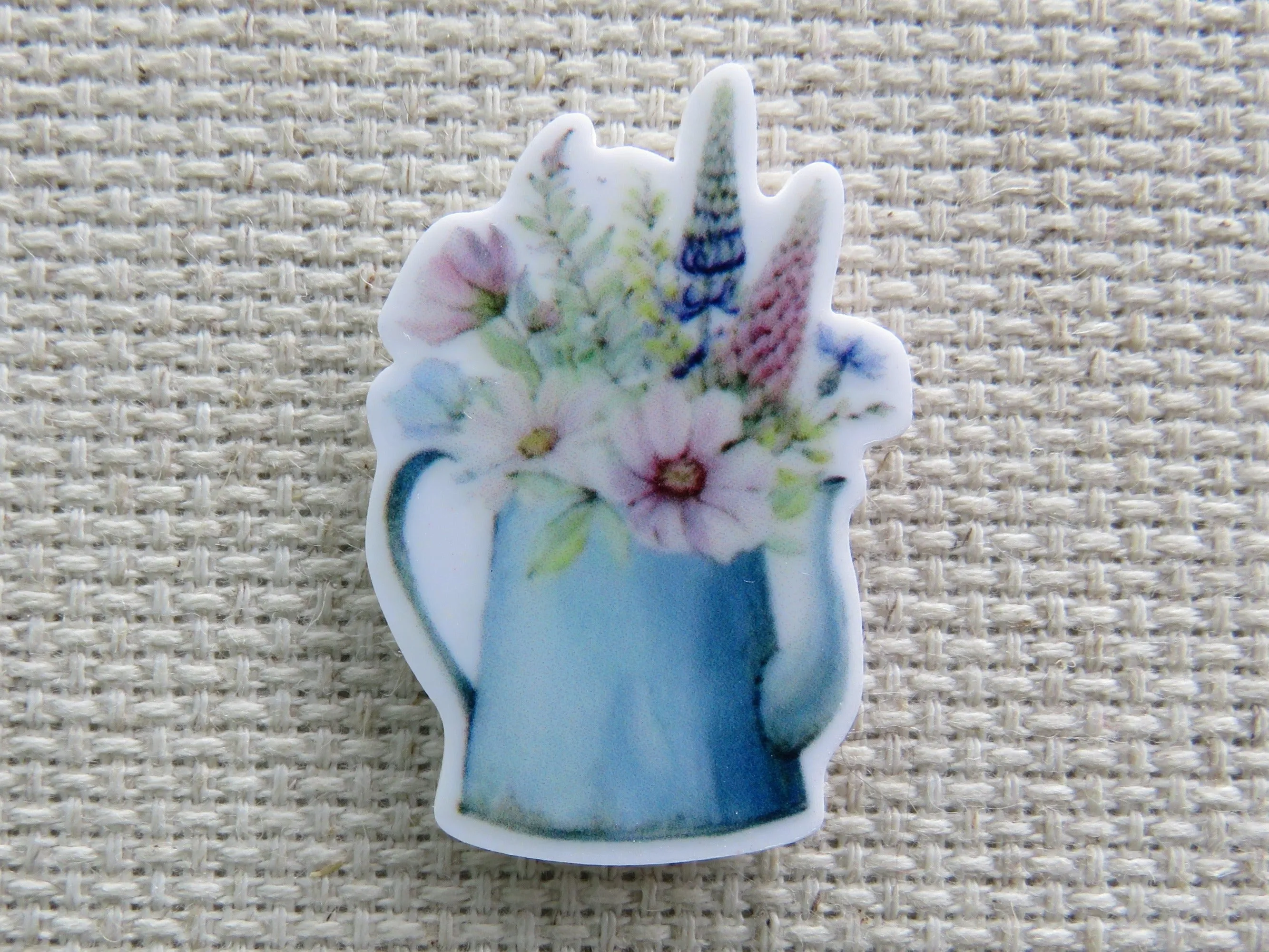 A Watering Can of Flowers Needle Minder, Cover Minder, Magnet