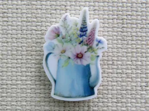 A Watering Can of Flowers Needle Minder, Cover Minder, Magnet