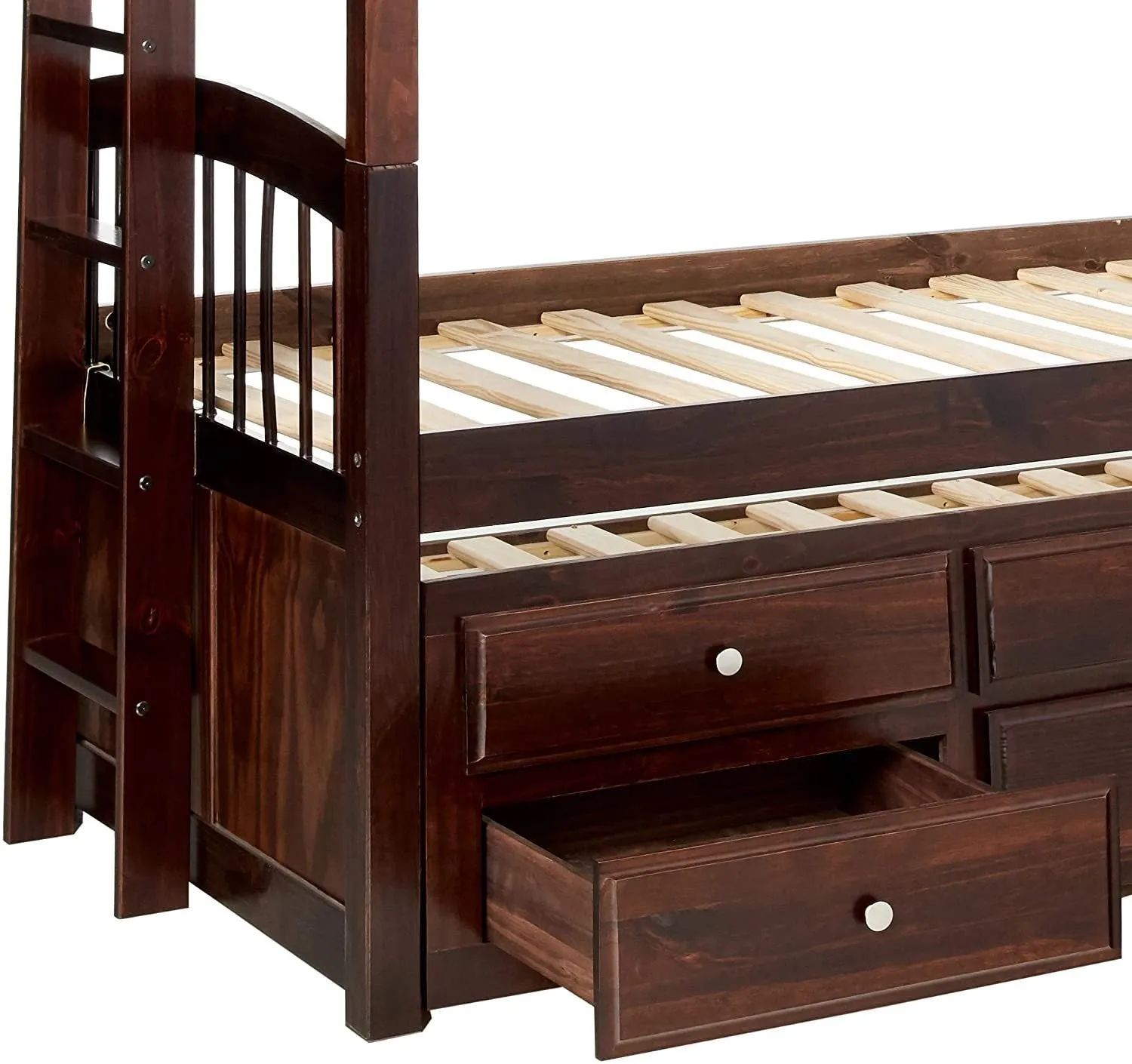 ACME Micah Bunk Bed & Trundle (Twin/Twin) in Espresso 40000