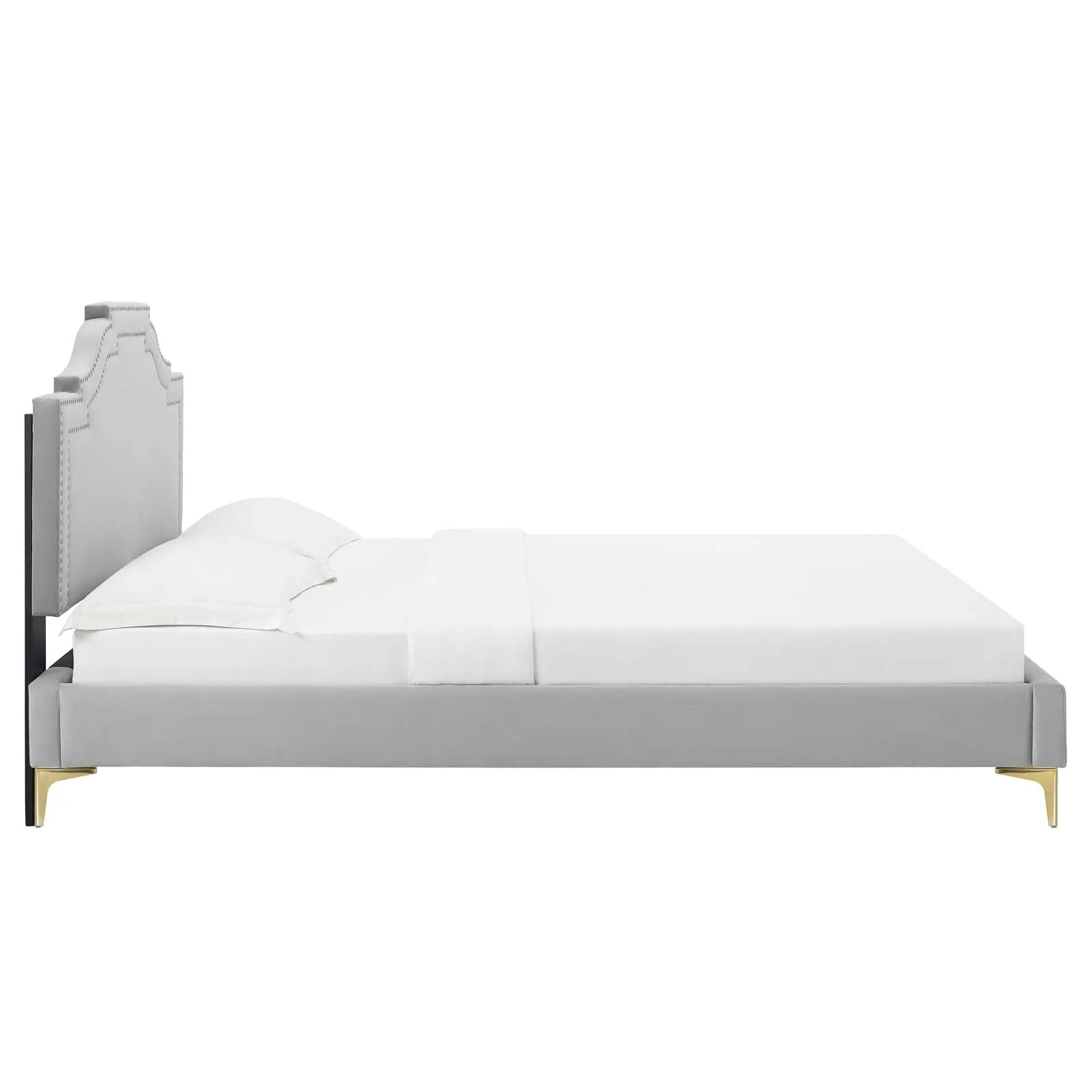 Adelaide Performance Velvet Platform Bed by Modway