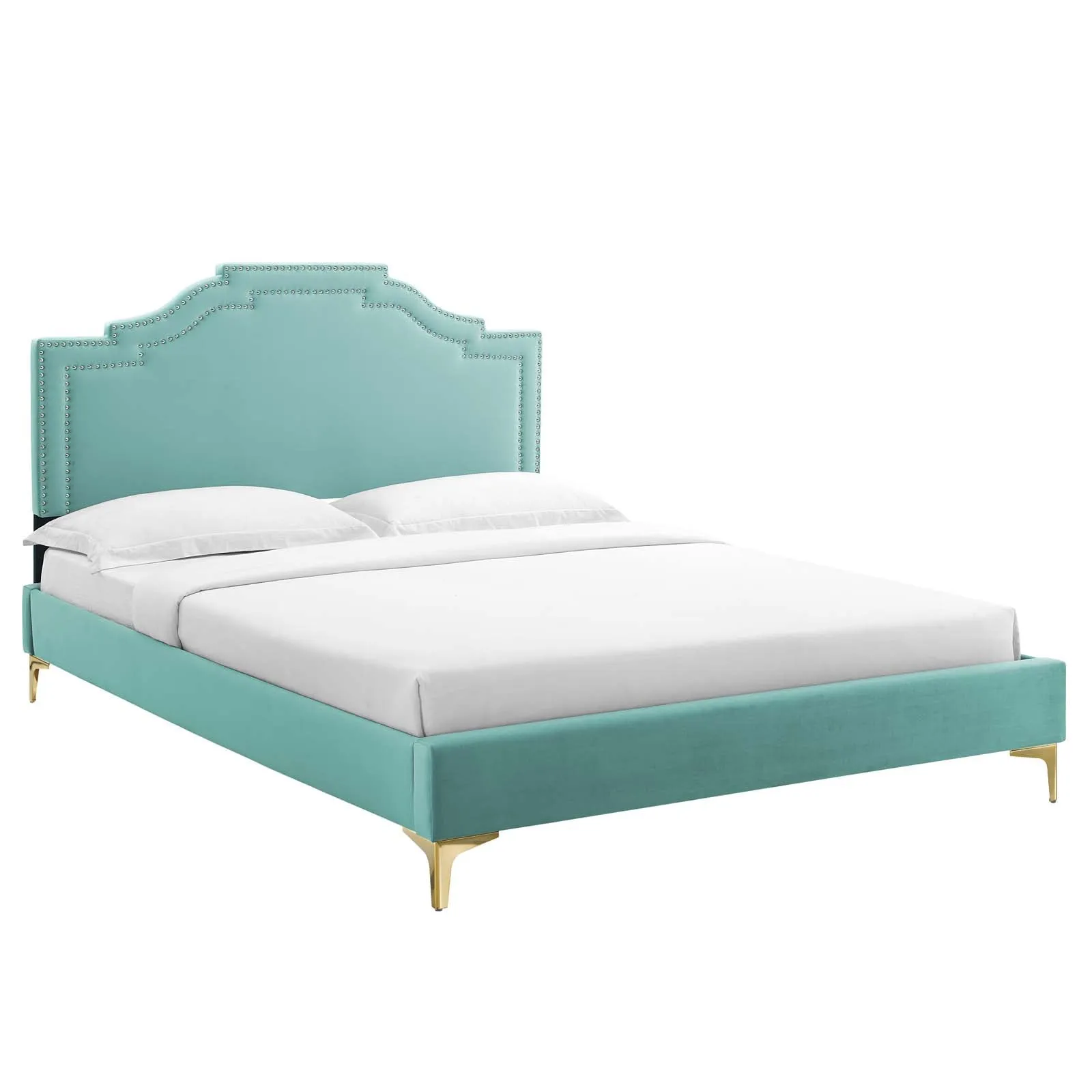 Adelaide Performance Velvet Platform Bed by Modway