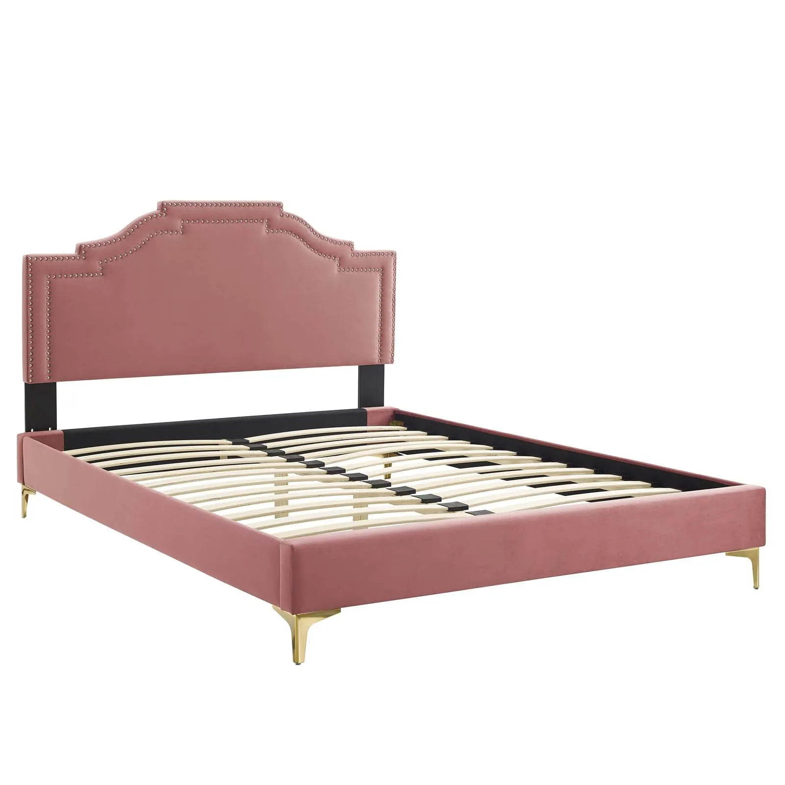 Adelaide Performance Velvet Platform Bed by Modway