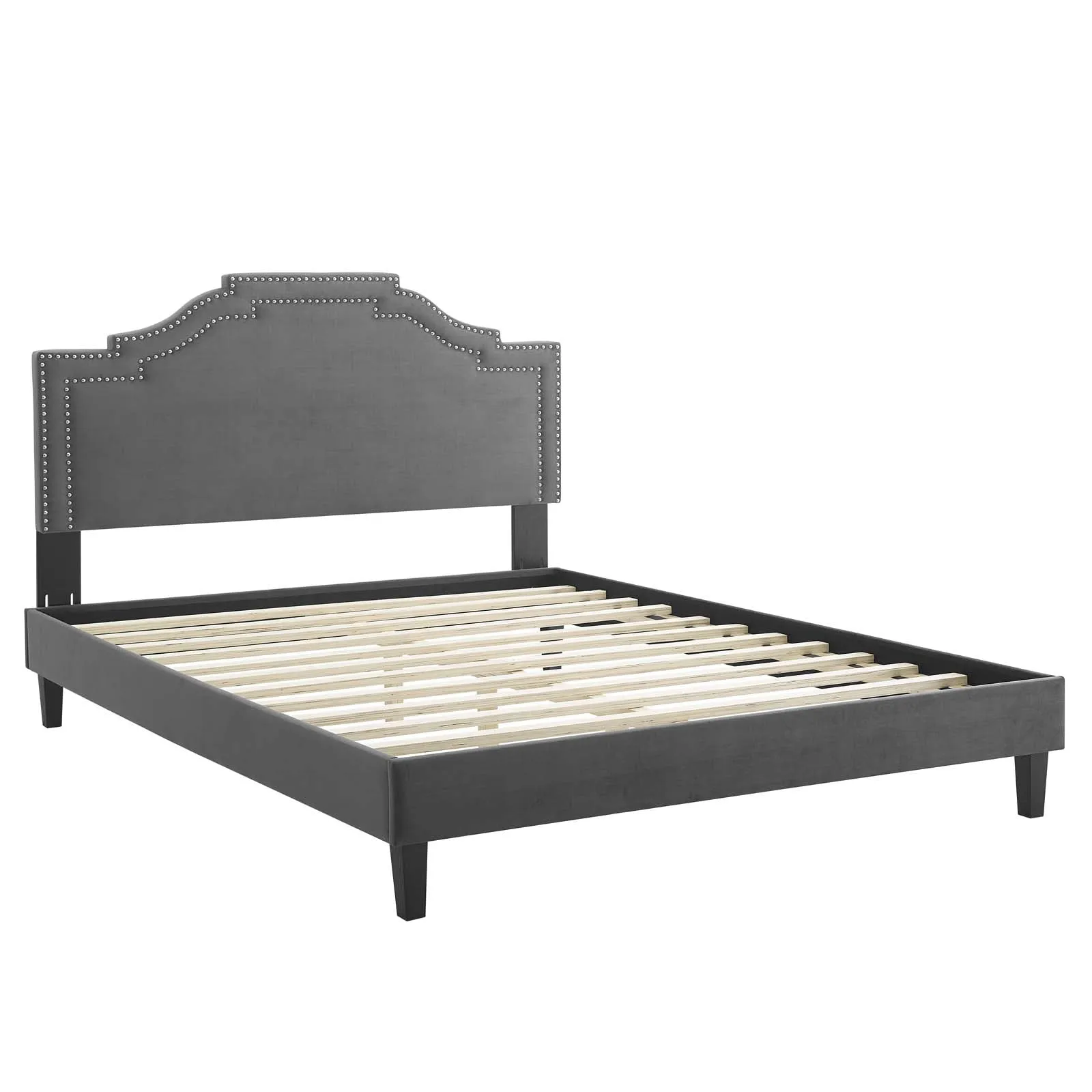 Adelaide Performance Velvet Platform Bed by Modway