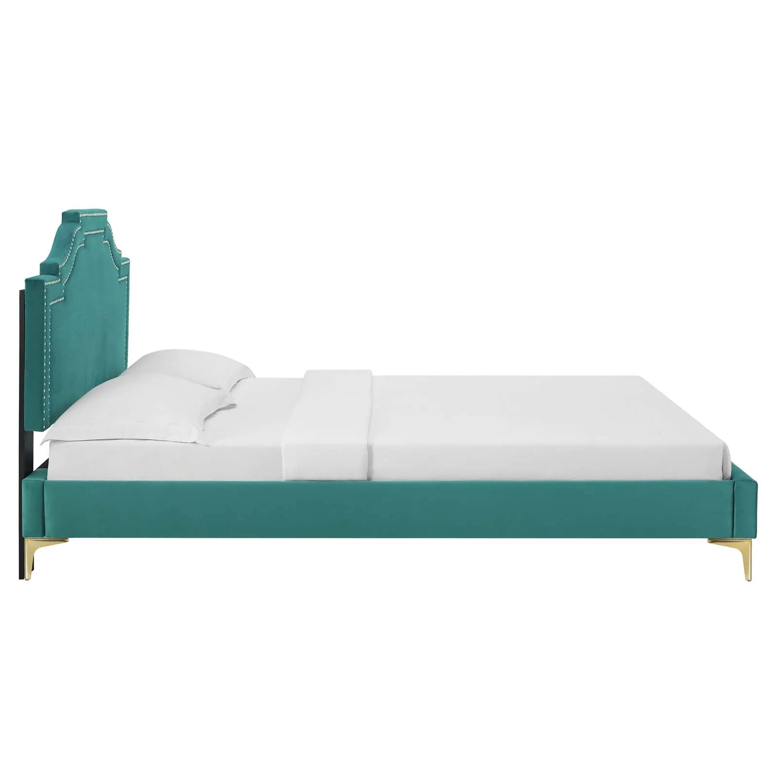 Adelaide Performance Velvet Platform Bed by Modway