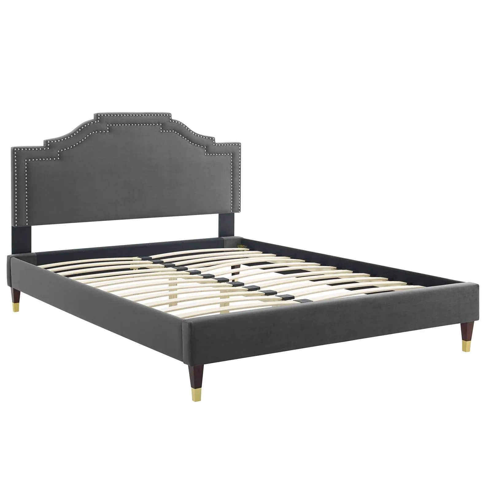 Adelaide Performance Velvet Platform Bed by Modway