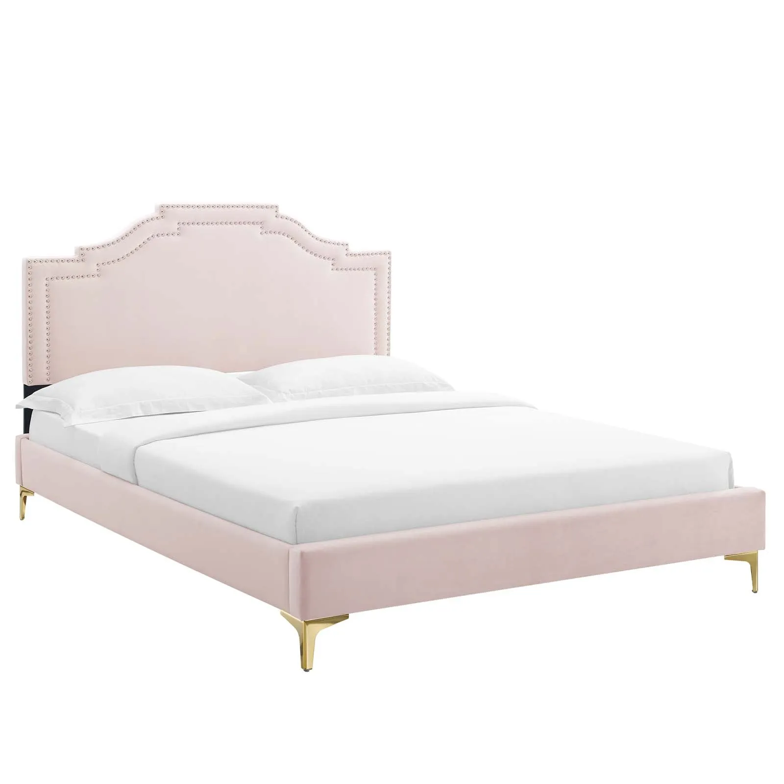 Adelaide Performance Velvet Platform Bed by Modway