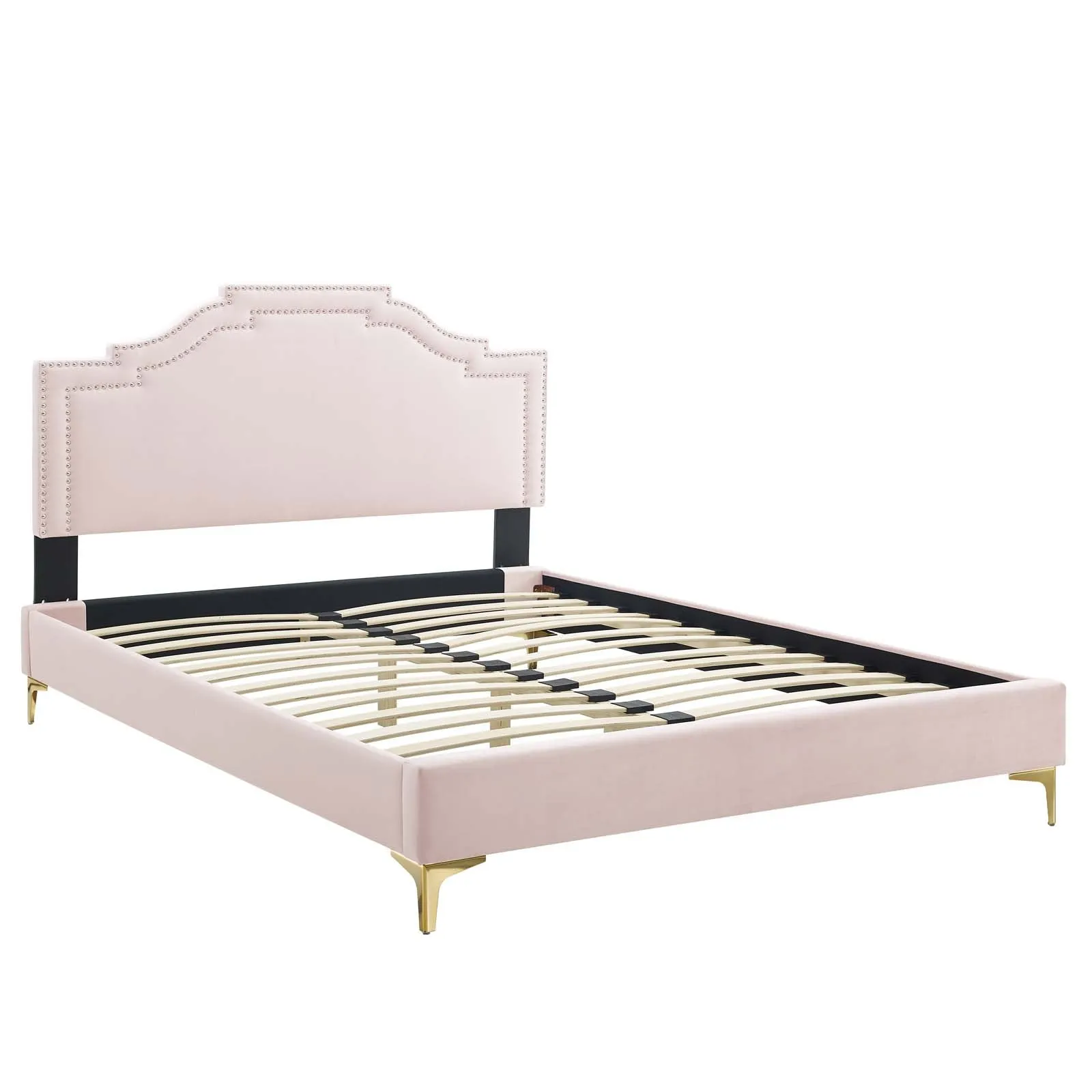 Adelaide Performance Velvet Platform Bed by Modway