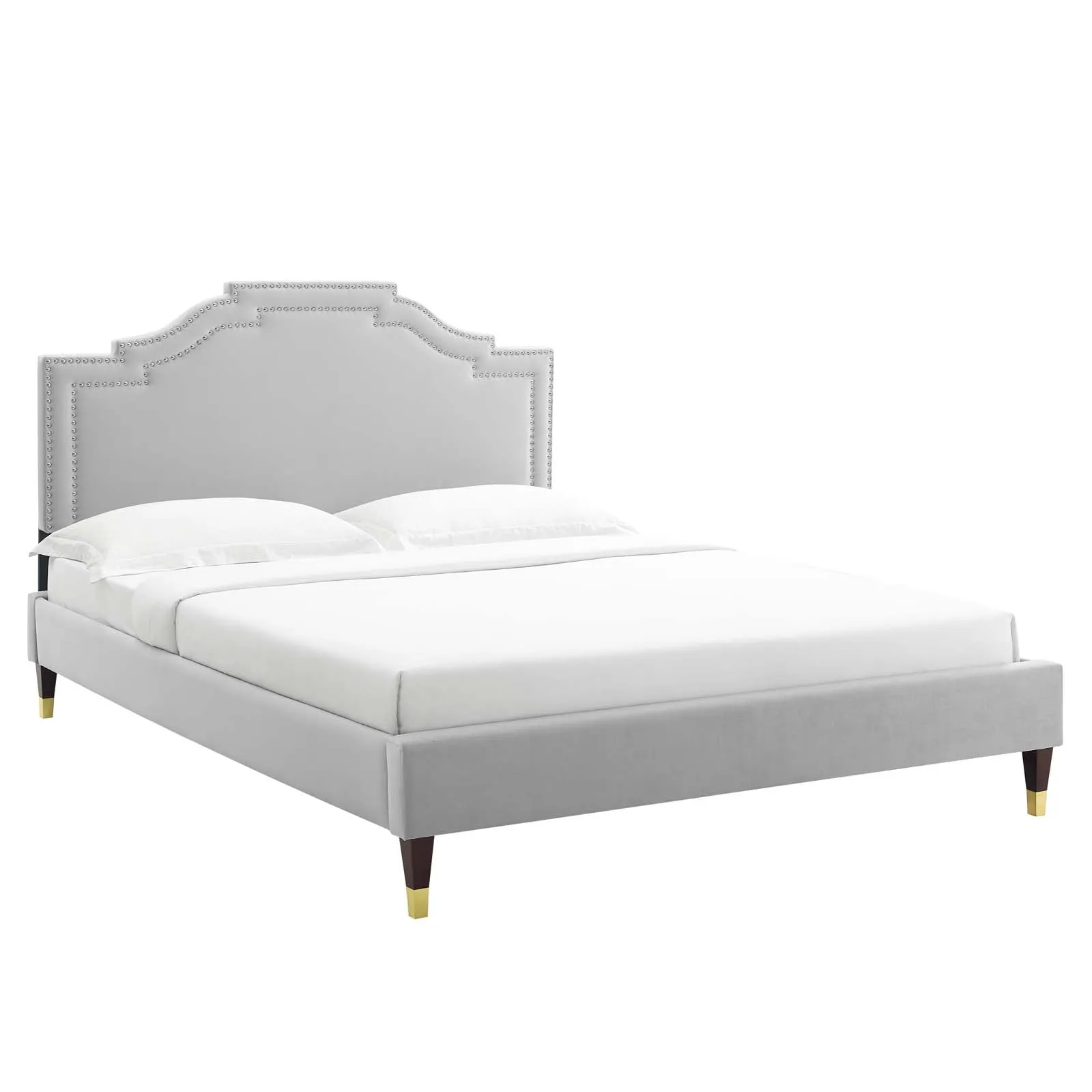 Adelaide Performance Velvet Platform Bed by Modway