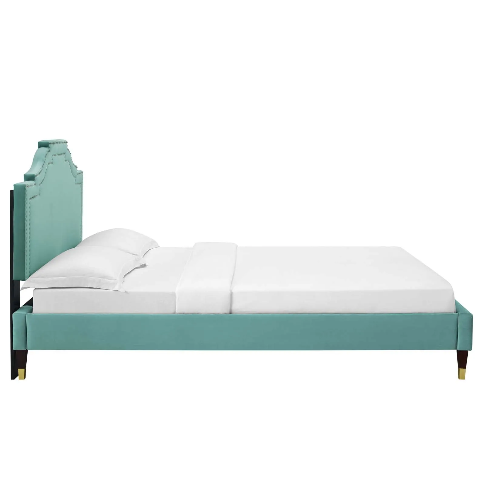 Adelaide Performance Velvet Platform Bed by Modway