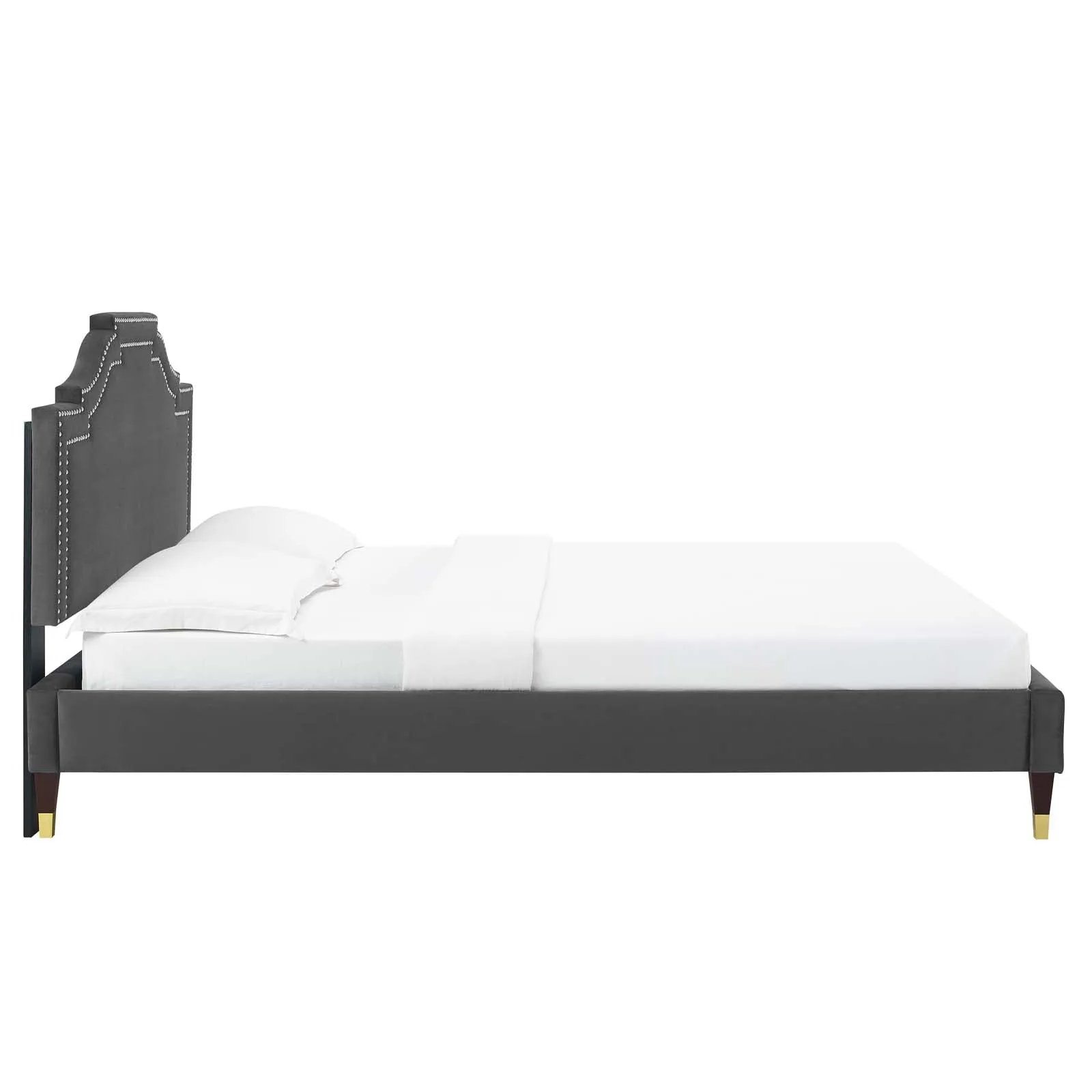 Adelaide Performance Velvet Platform Bed by Modway