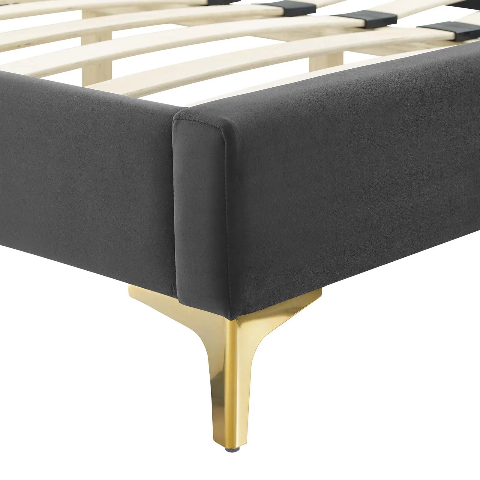 Adelaide Performance Velvet Platform Bed by Modway