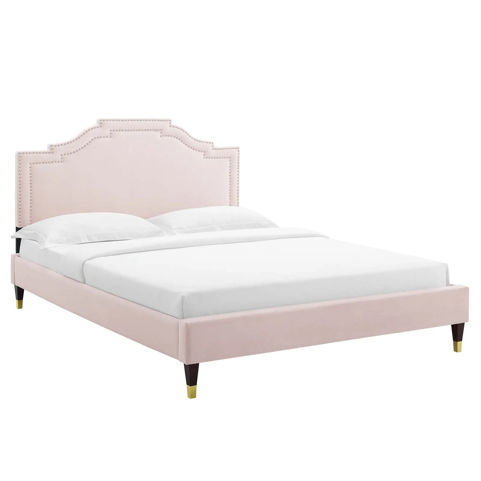 Adelaide Performance Velvet Platform Bed by Modway