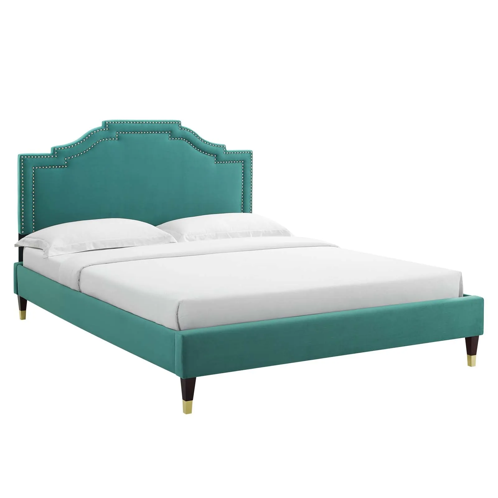 Adelaide Performance Velvet Platform Bed by Modway