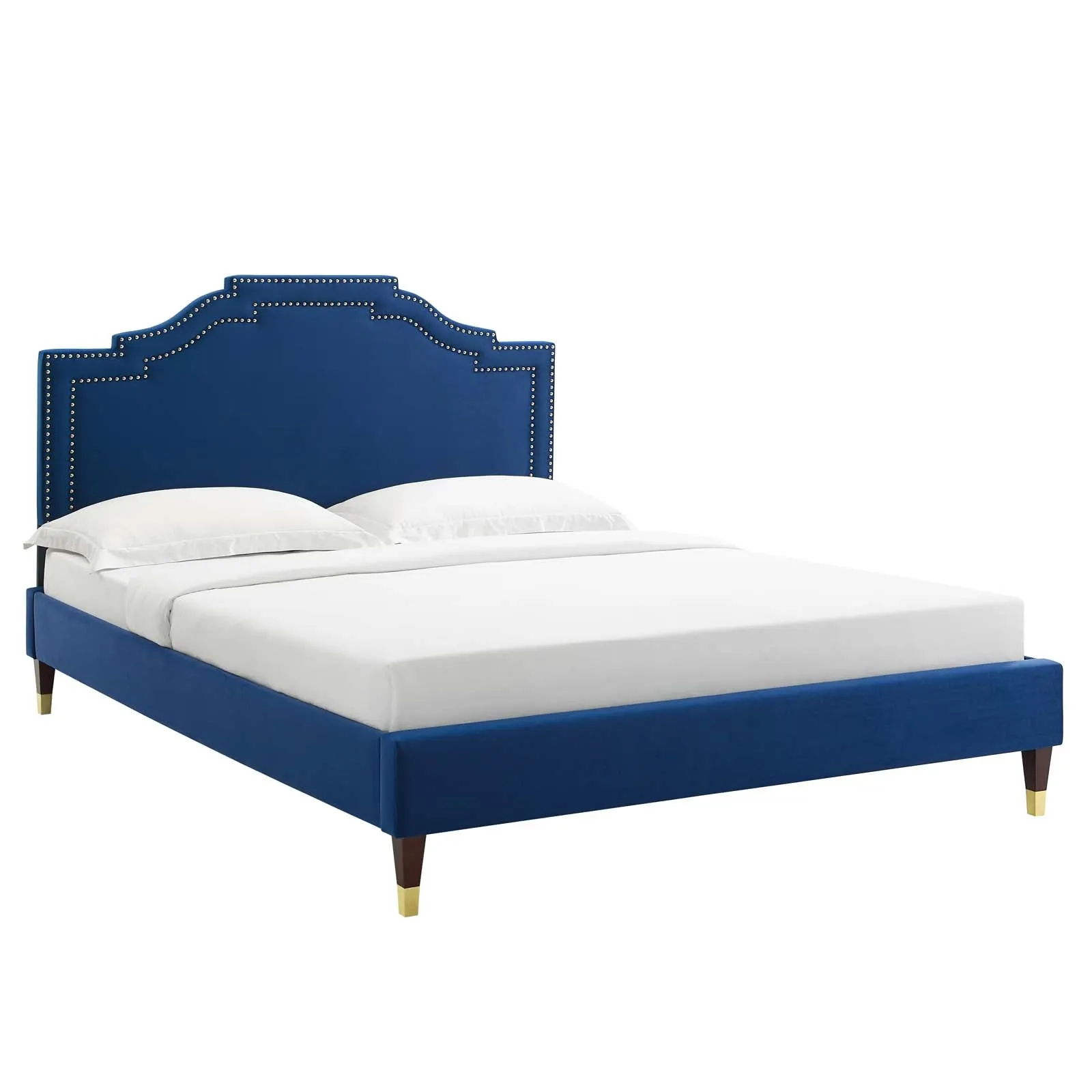 Adelaide Performance Velvet Platform Bed by Modway