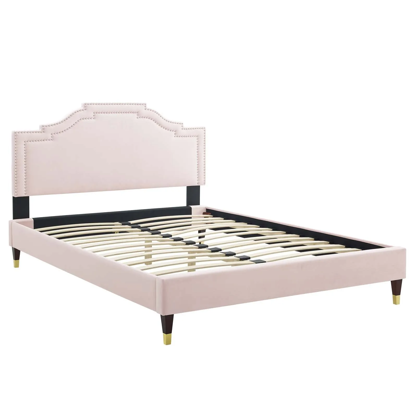 Adelaide Performance Velvet Platform Bed by Modway