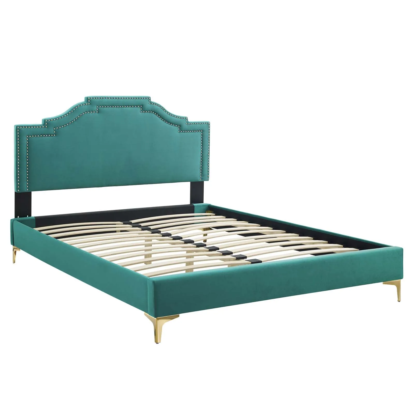 Adelaide Performance Velvet Platform Bed by Modway