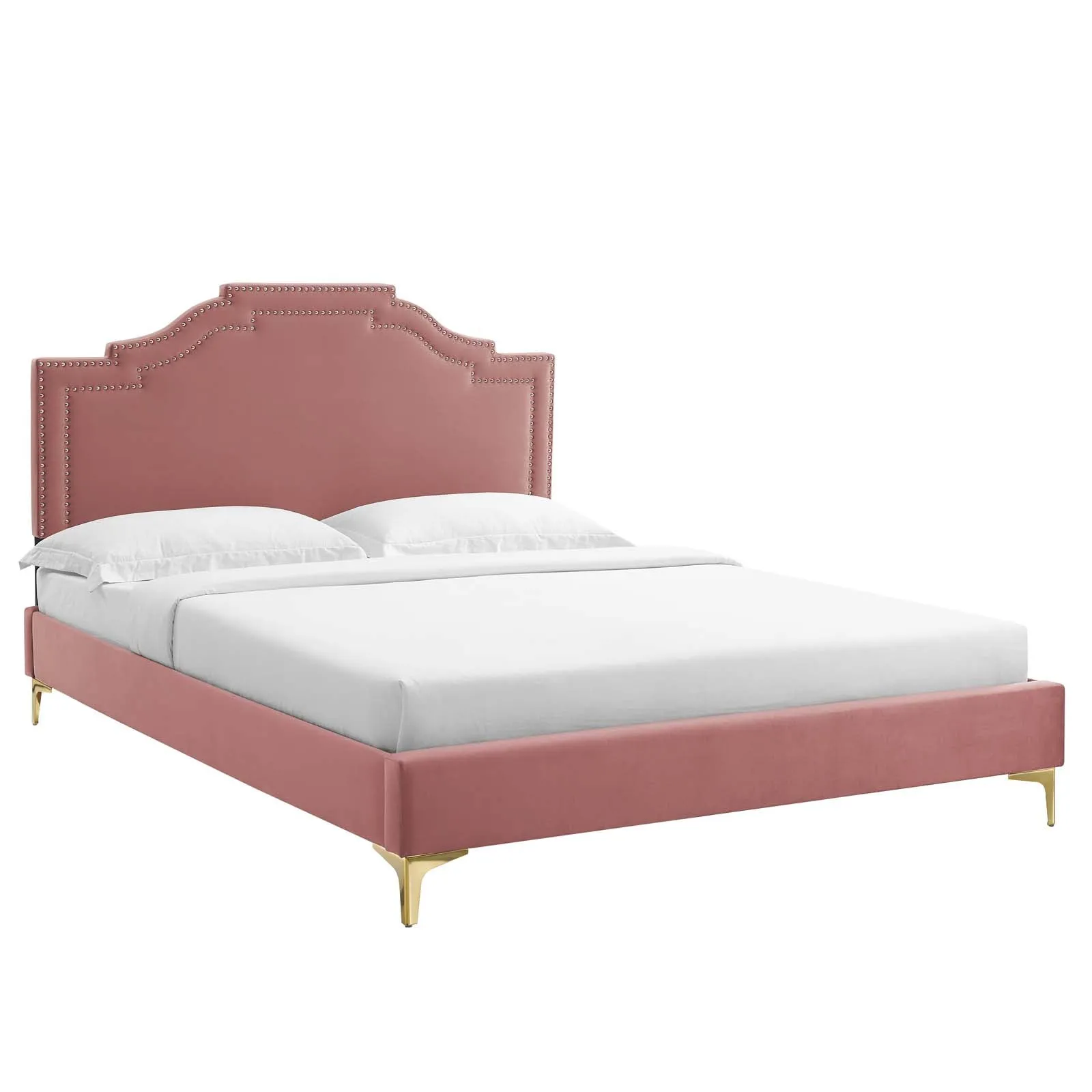 Adelaide Performance Velvet Platform Bed by Modway