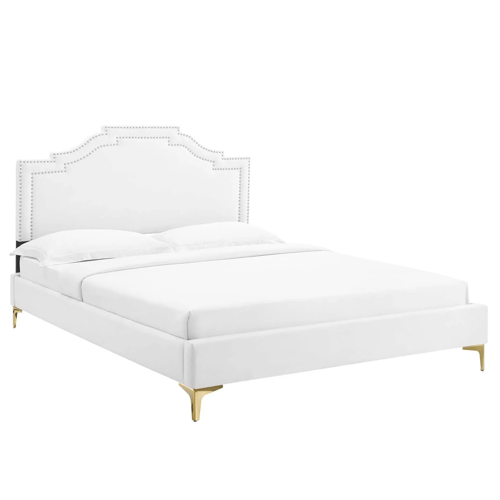 Adelaide Performance Velvet Platform Bed by Modway