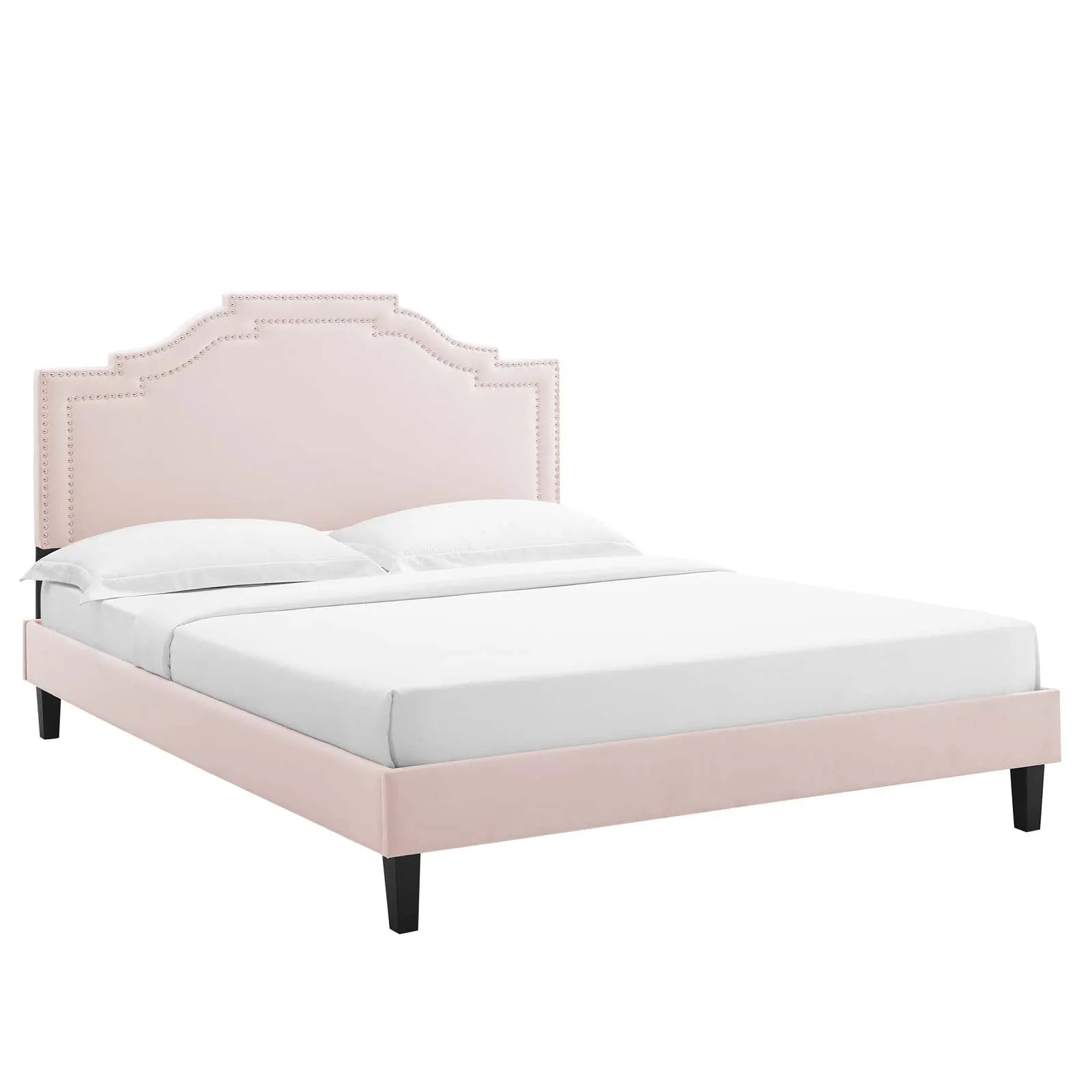 Adelaide Performance Velvet Platform Bed by Modway