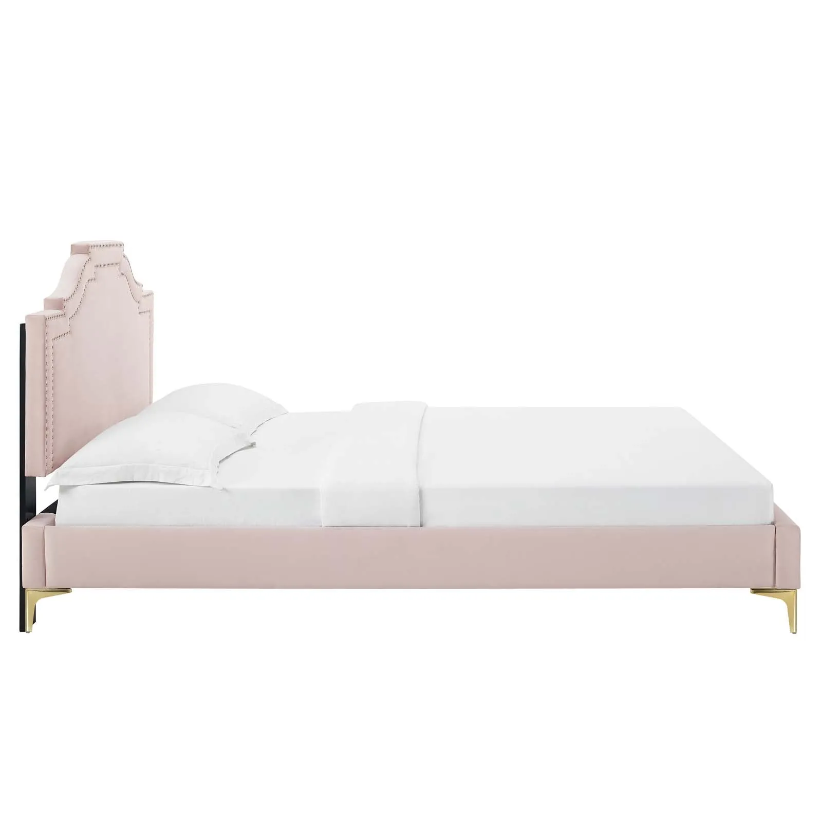 Adelaide Performance Velvet Platform Bed by Modway