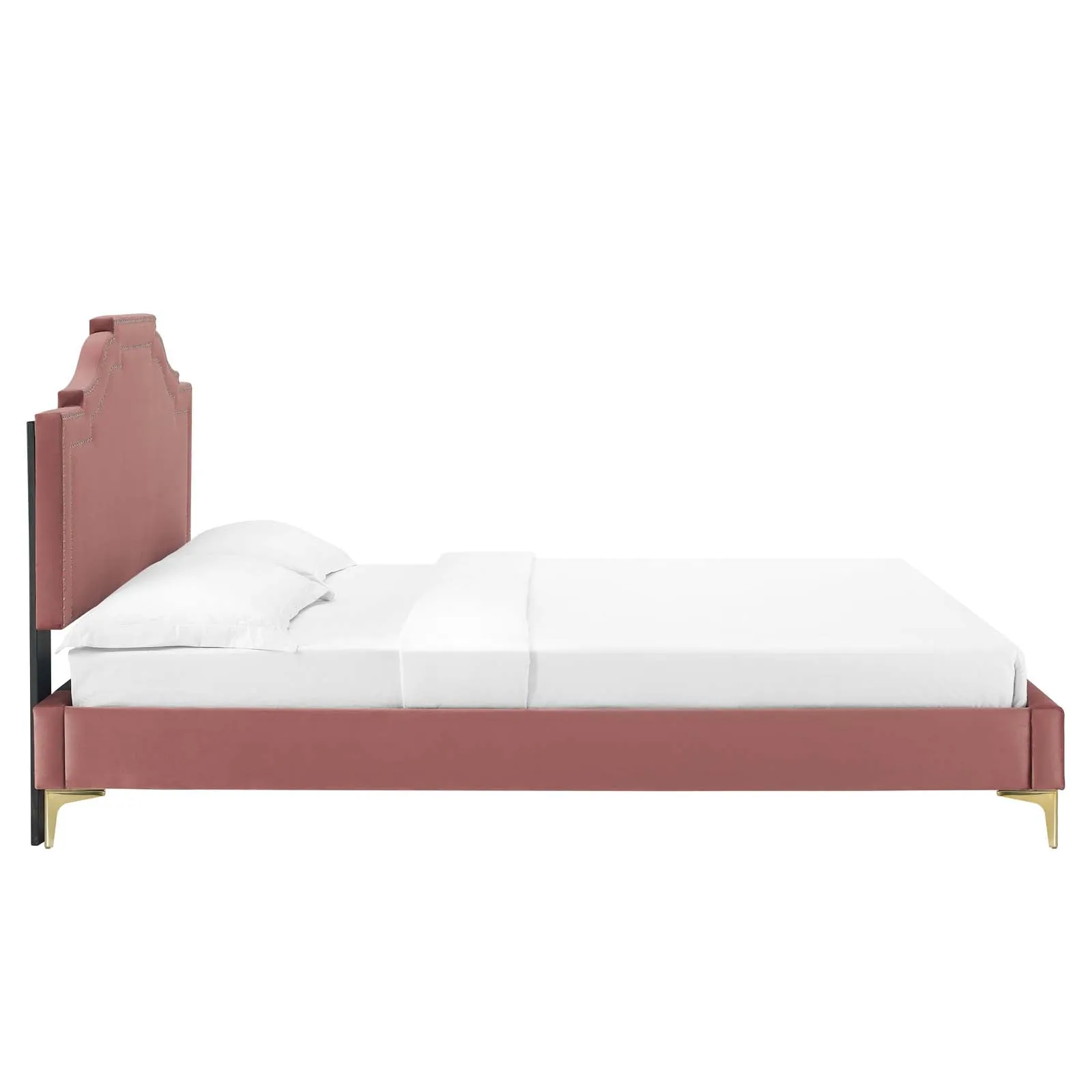 Adelaide Performance Velvet Platform Bed by Modway