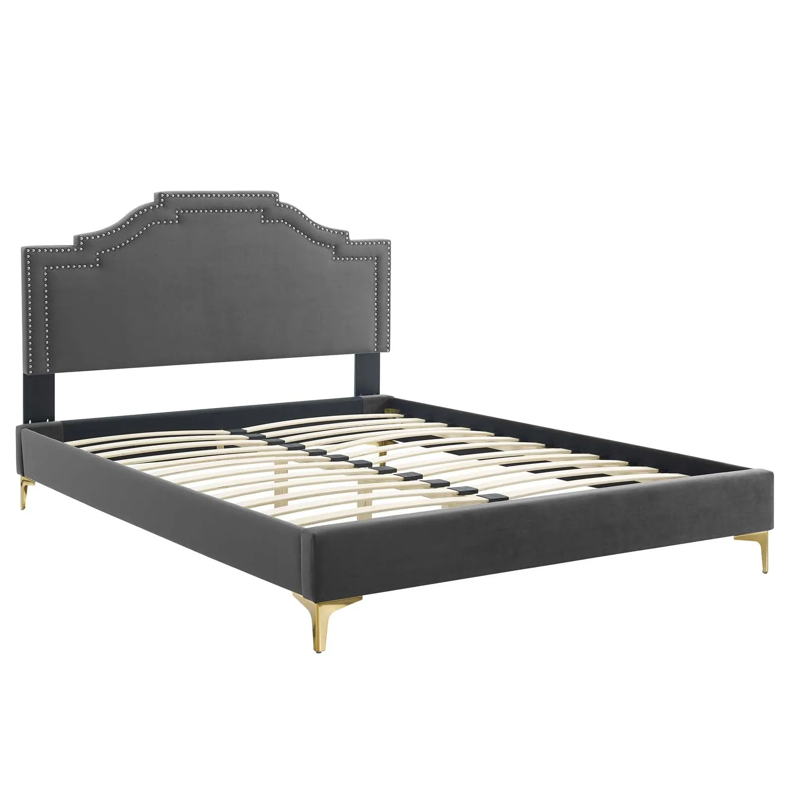 Adelaide Performance Velvet Platform Bed by Modway