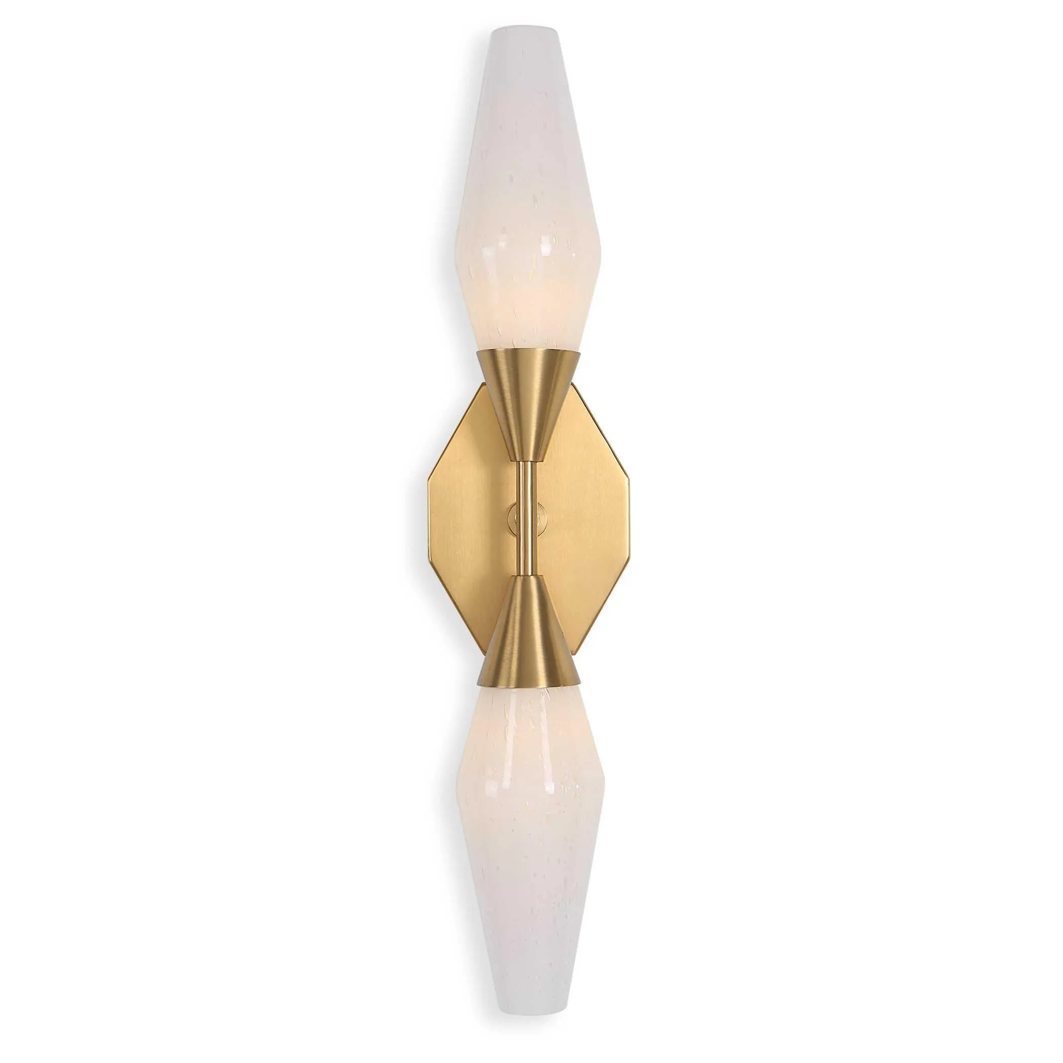 Agapanthus Wall Light Brass