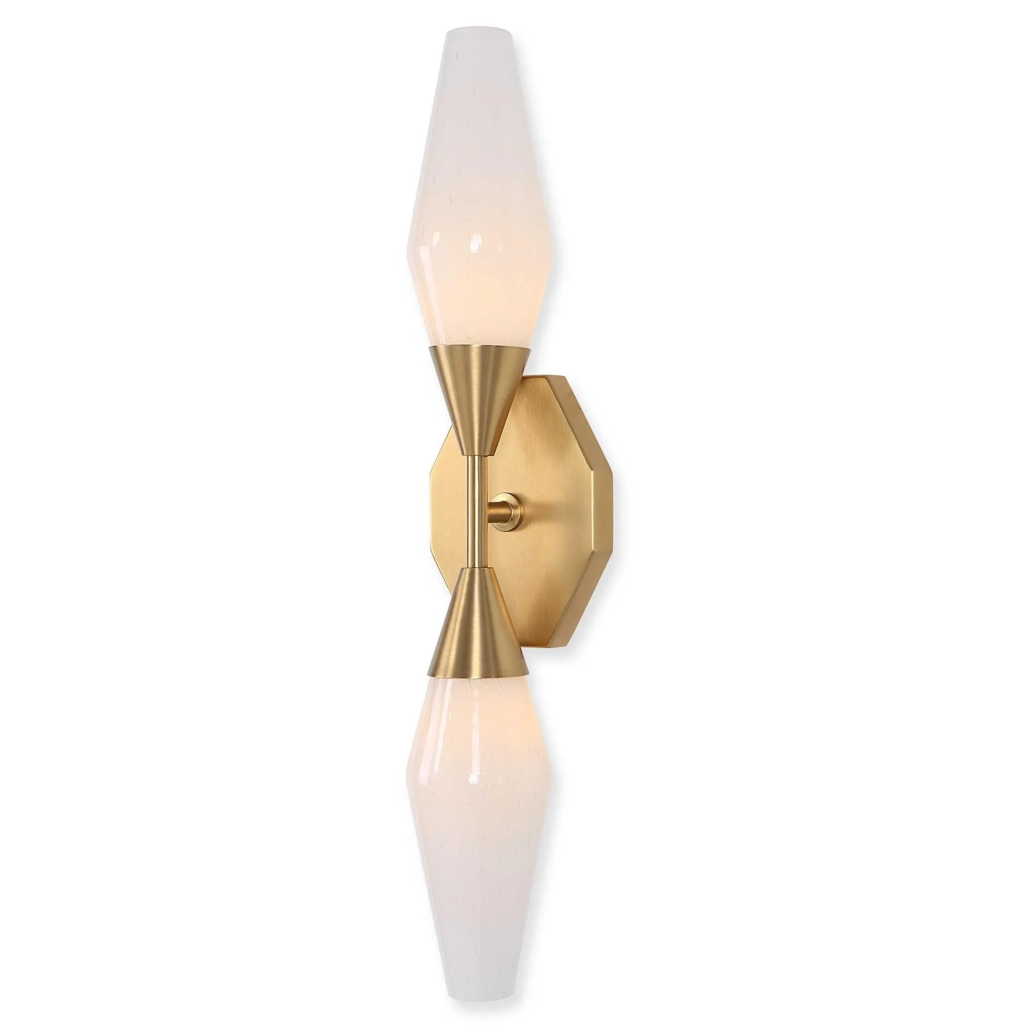 Agapanthus Wall Light Brass