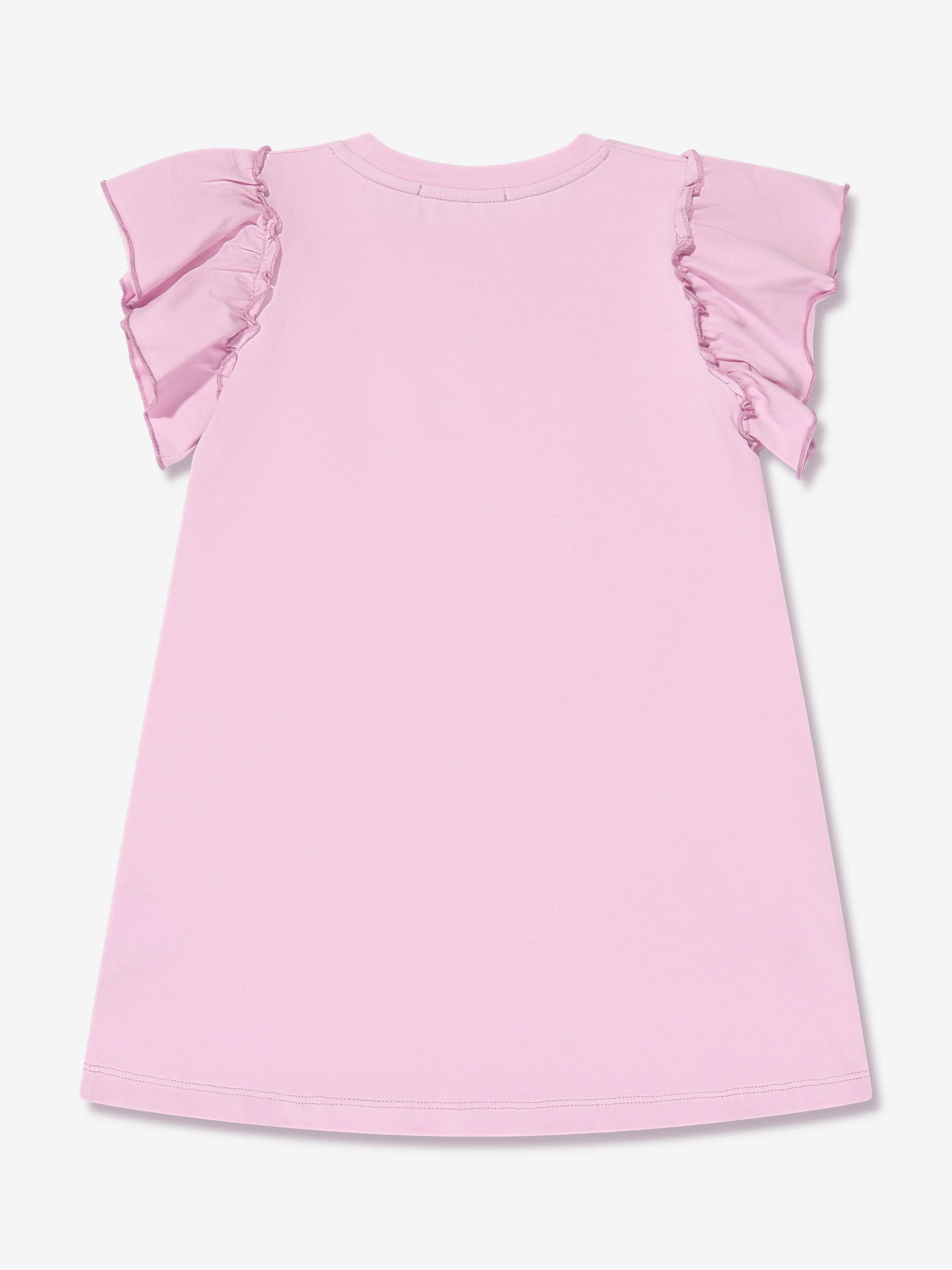 Aigner Girls Logo T-Shirt Dress in Pink