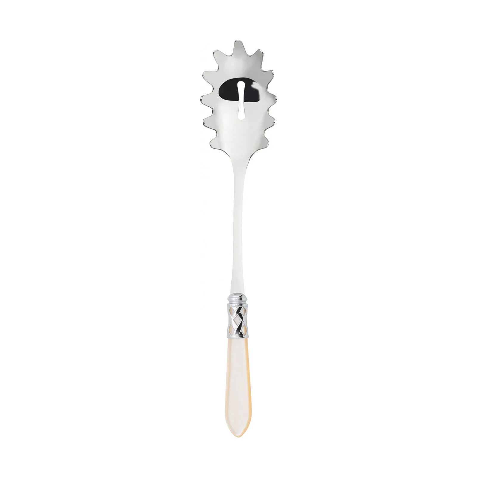 ALADDIN CHROME RING SPAGHETTI SCOOP