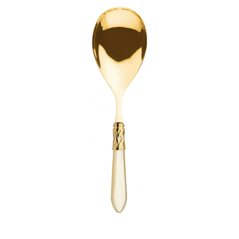 ALADDIN GOLD RICE SERVING SPOON