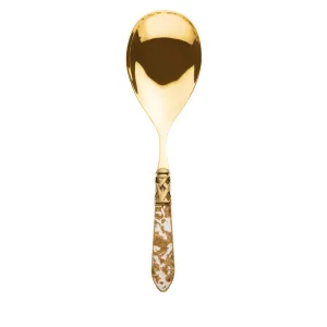 ALADDIN GOLD RICE SERVING SPOON