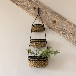 Alani 3-Tiered Hanging Natural Basket