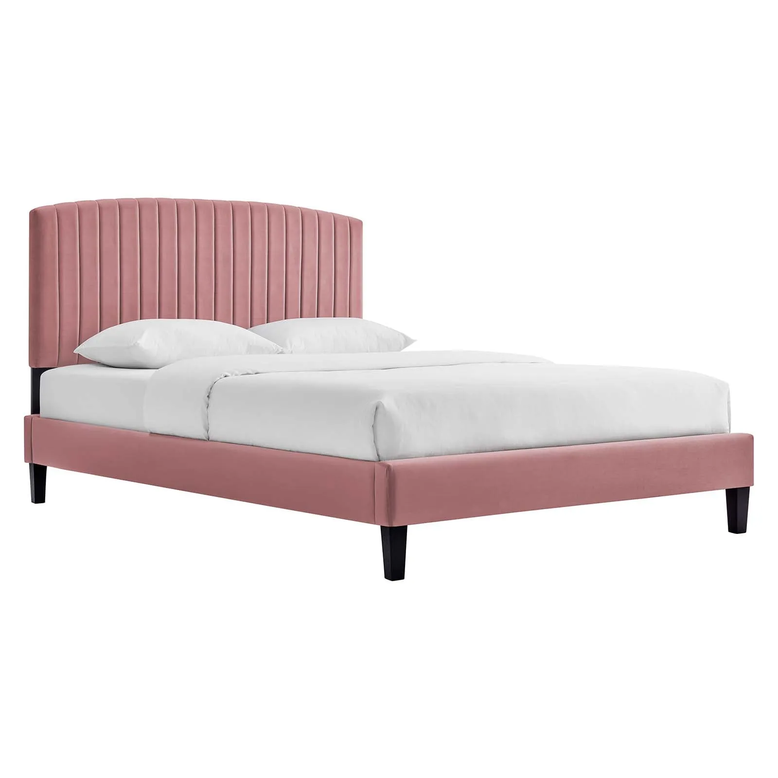 Alessi Performance Velvet Platform Bed by Modway