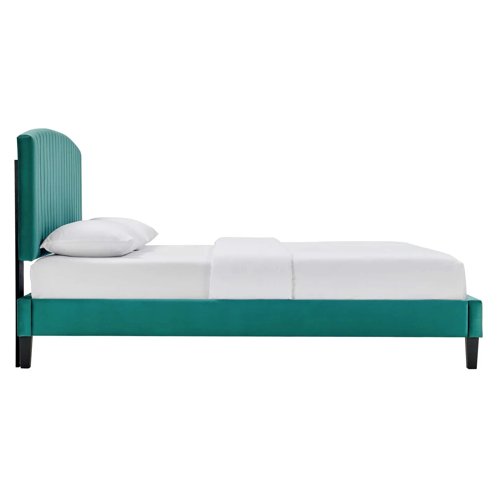 Alessi Performance Velvet Platform Bed by Modway