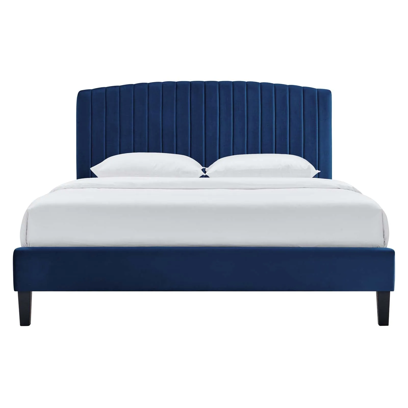 Alessi Performance Velvet Platform Bed by Modway