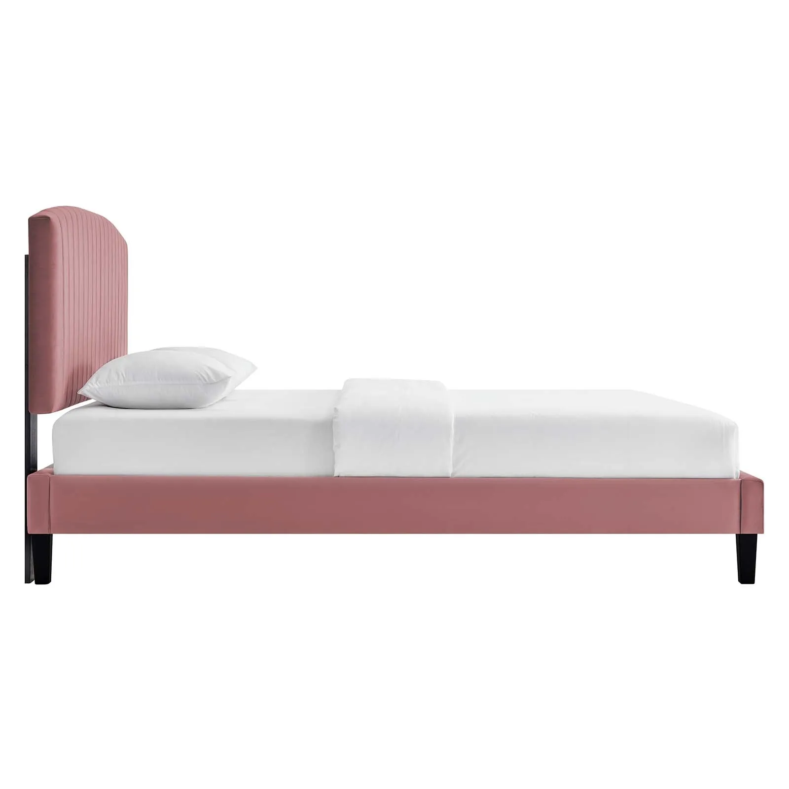 Alessi Performance Velvet Platform Bed by Modway