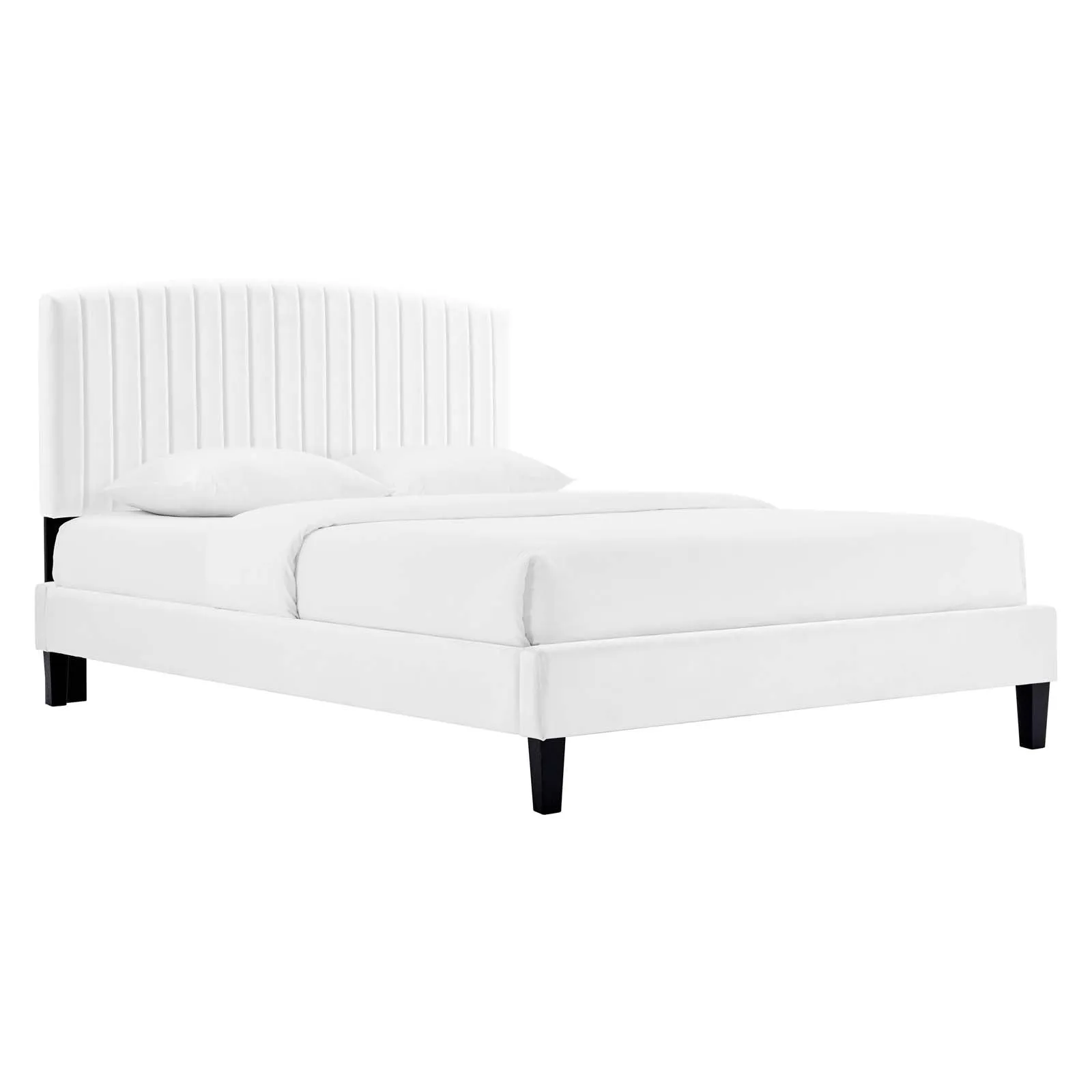 Alessi Performance Velvet Platform Bed by Modway