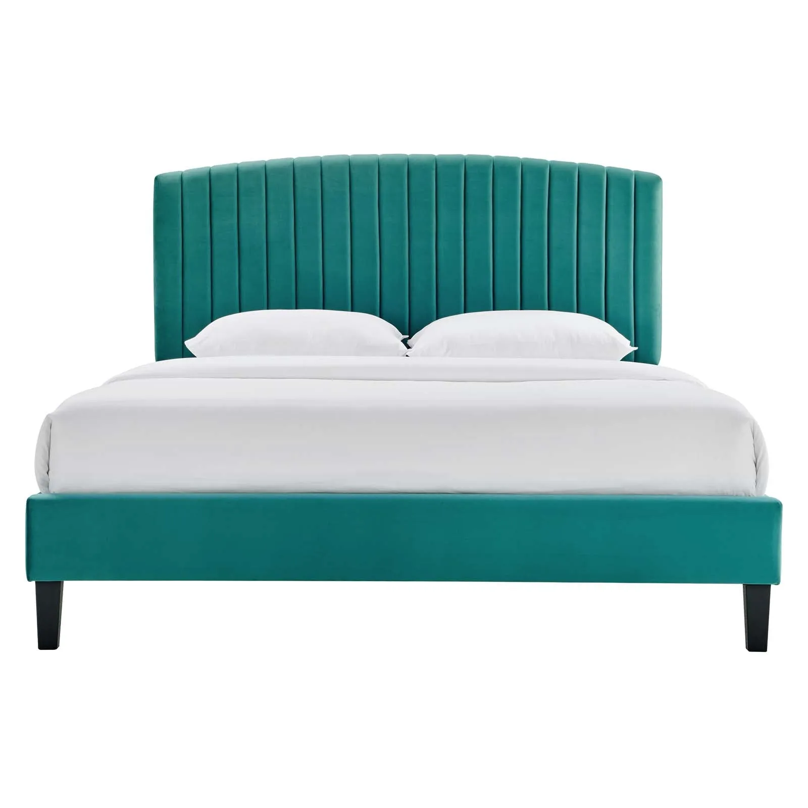 Alessi Performance Velvet Platform Bed by Modway